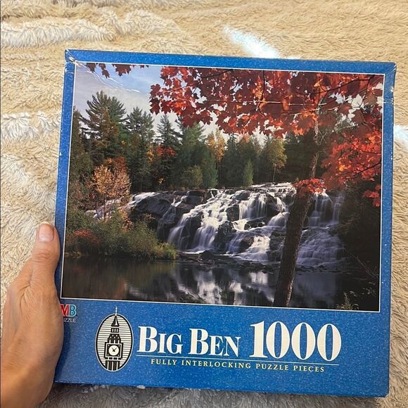 NEW vintage melton Bradley big Ben 1000 piece puzzle - Picture 1 of 6